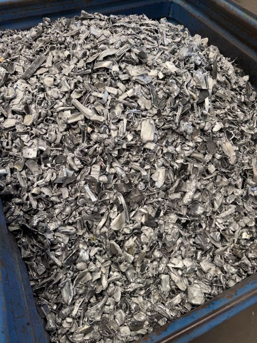 Aluminiumfraktion aus Modulrahmen