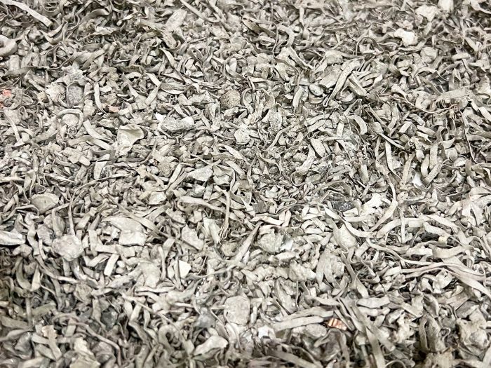 Mieszana frakcja metali nieżelaznych przed PTV